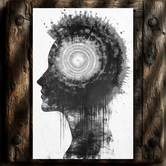 "Feedback Loop" Signed Print
